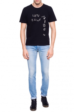 Jeansy ze zwężanymi nogawkami, zdjęcie 2 Jeansy ze zwężanymi nogawkami od Saint Laurent